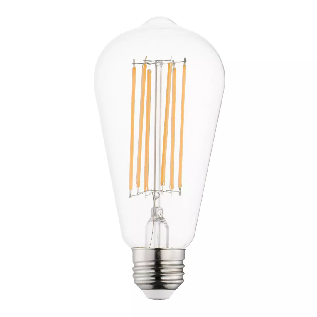 6W LED E26 ST64 Dimmable Clear 2200K material
