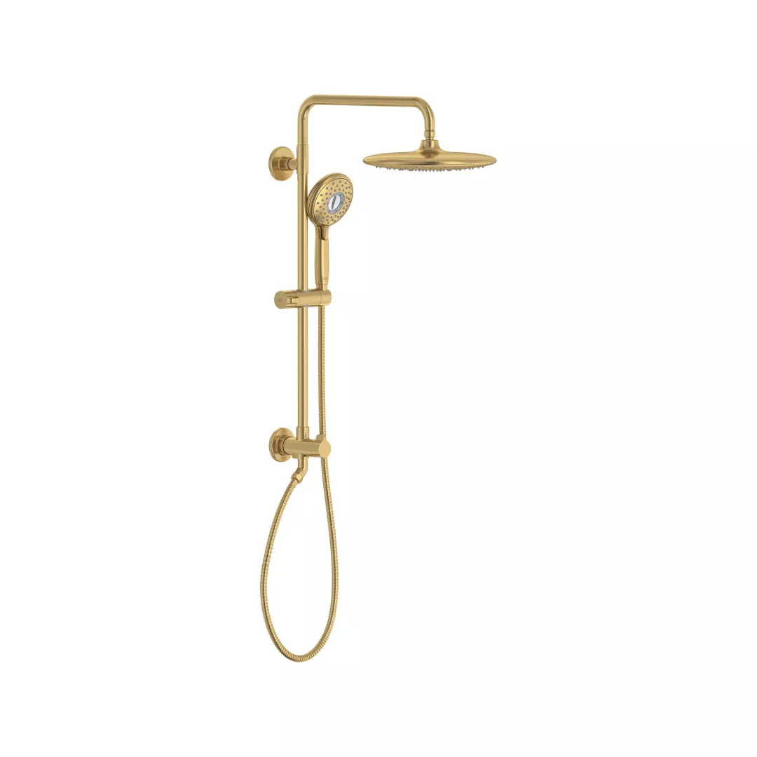 Spectra Versa® 24-Inch 4-Function 1.8 gpm/6.8 L/min Shower System With Rain Showerhead material