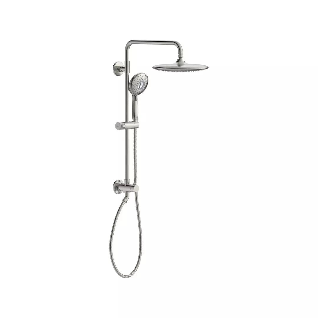 Spectra Versa® 24-Inch 4-Function 1.8 gpm/6.8 L/min Shower System With Rain Showerhead material