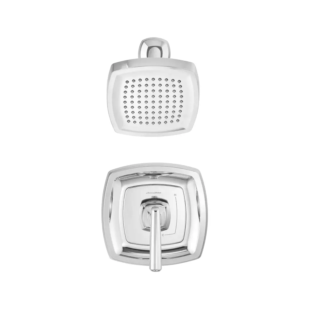 Edgemere® 1.8 gpm/6.8 L/min Shower Trim Kit With Water-Saving Showerhead, Double Ceramic Pressure Balance Cartridge With Lever Handle material