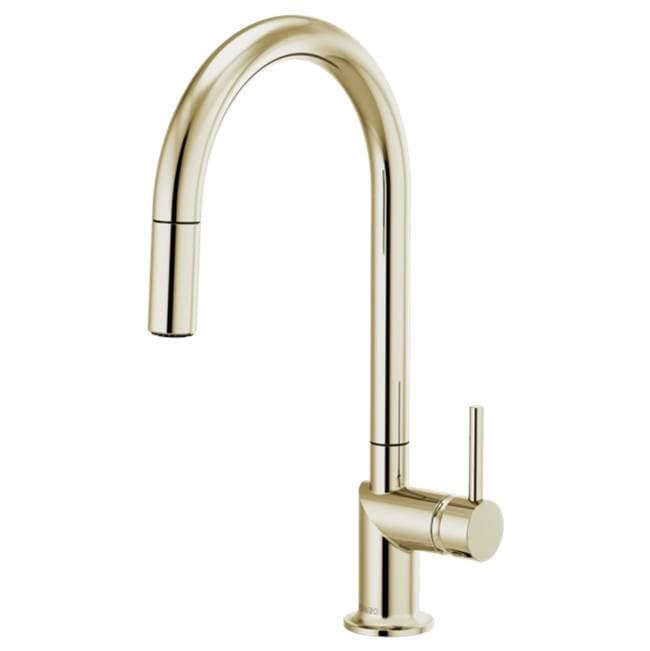 Brizo Odin®: Pull-Down Faucet with Arc Spout - Less Handle material