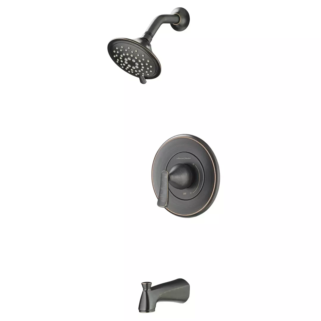 Chatfield® 2.0 GPM Tub and Shower Trim Kit With 3-Function Showerhead, Ceramic Disc Valve Cartridge With Lever Handle material