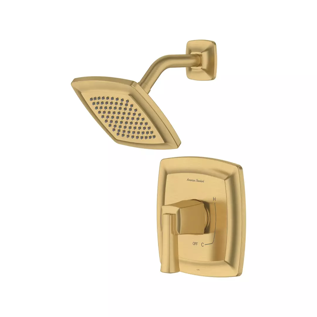 Townsend® 1.75 gpm/6.6 L/min Shower Trim Kit With Water-Saving Showerhead, Double Ceramic Pressure Balance Cartridge With Lever Handle material