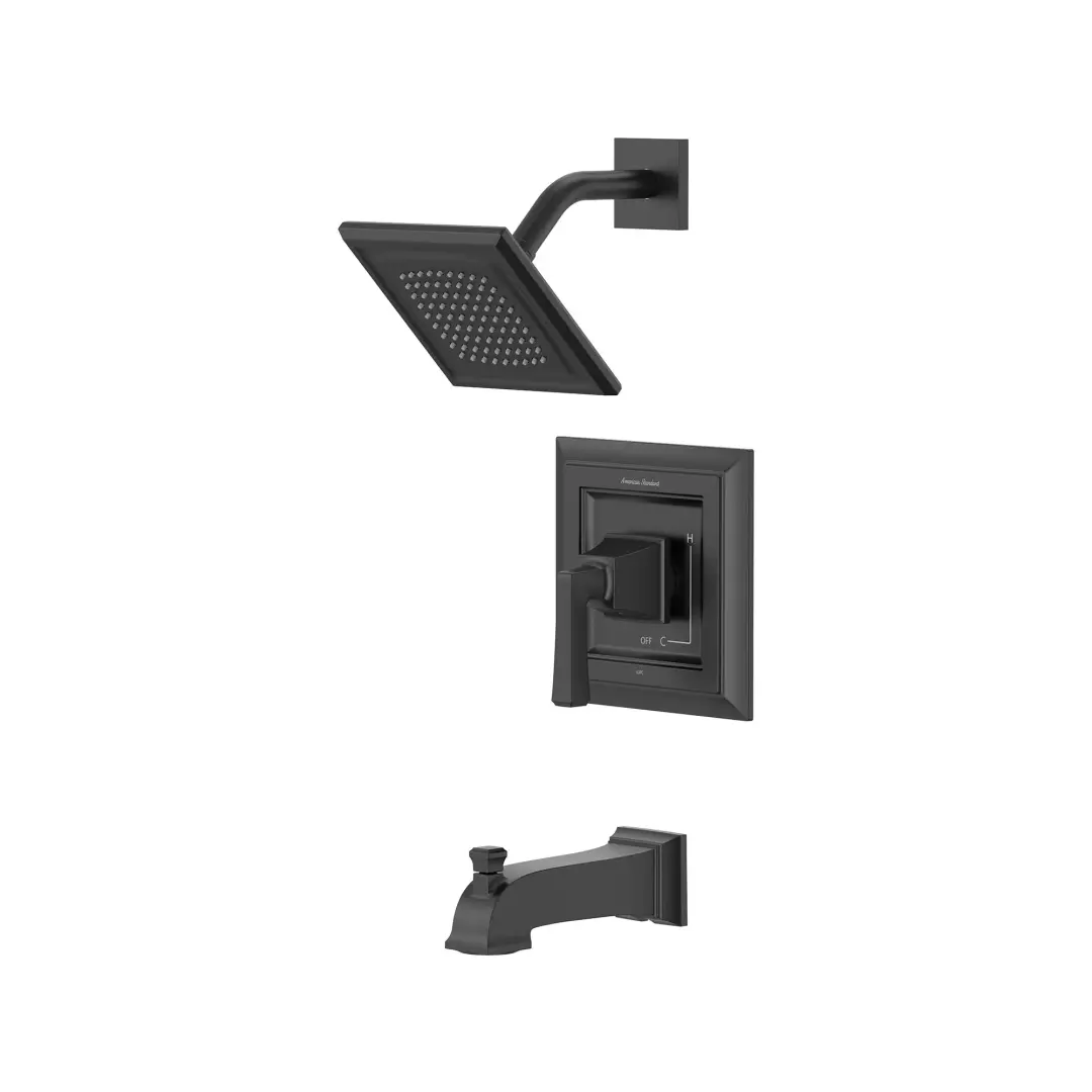 Town Square® S 1.75 gpm/6.8 L/min Tub and Shower Trim Kit With Water-Saving Showerhead, Double Ceramic Pressure Balance Cartridge With Lever Handle material