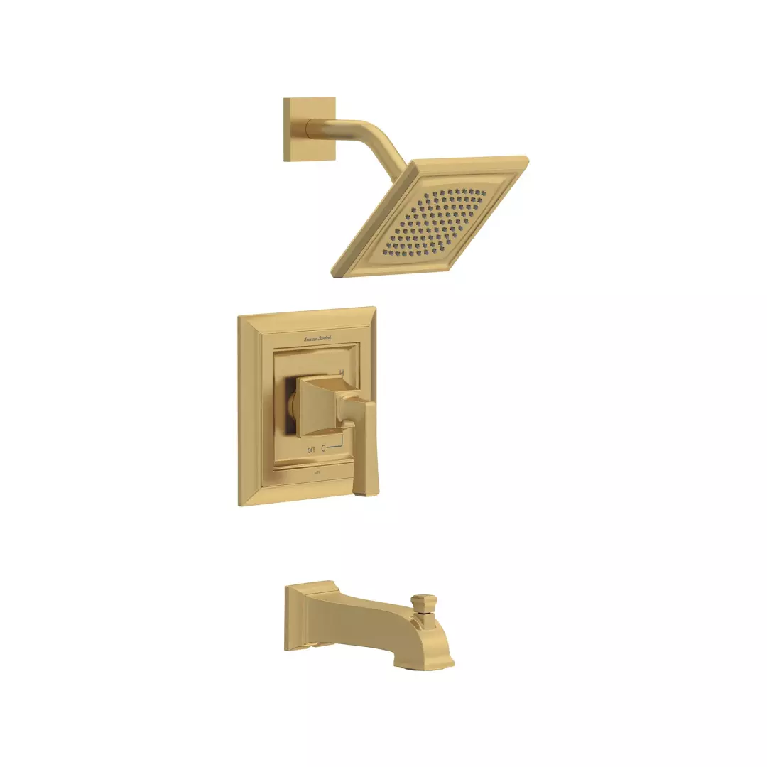 Town Square® S 1.75 gpm/6.8 L/min Tub and Shower Trim Kit With Water-Saving Showerhead, Double Ceramic Pressure Balance Cartridge With Lever Handle material