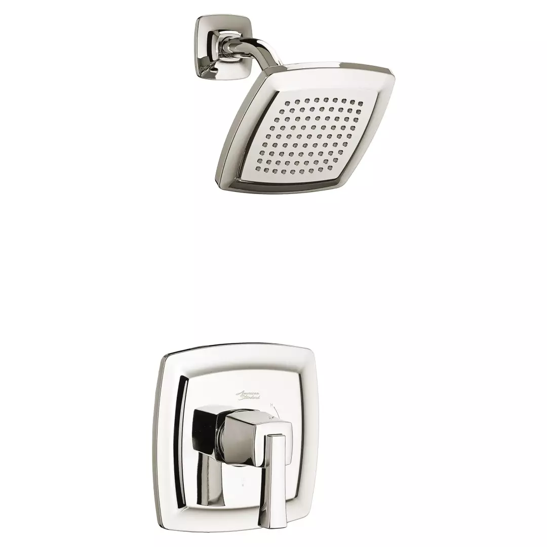 Townsend® 2.5 gpm/9.5L/min Shower Trim Kit With Rain Showerhead, Double Ceramic Pressure Balance Cartridge With Lever Handle material