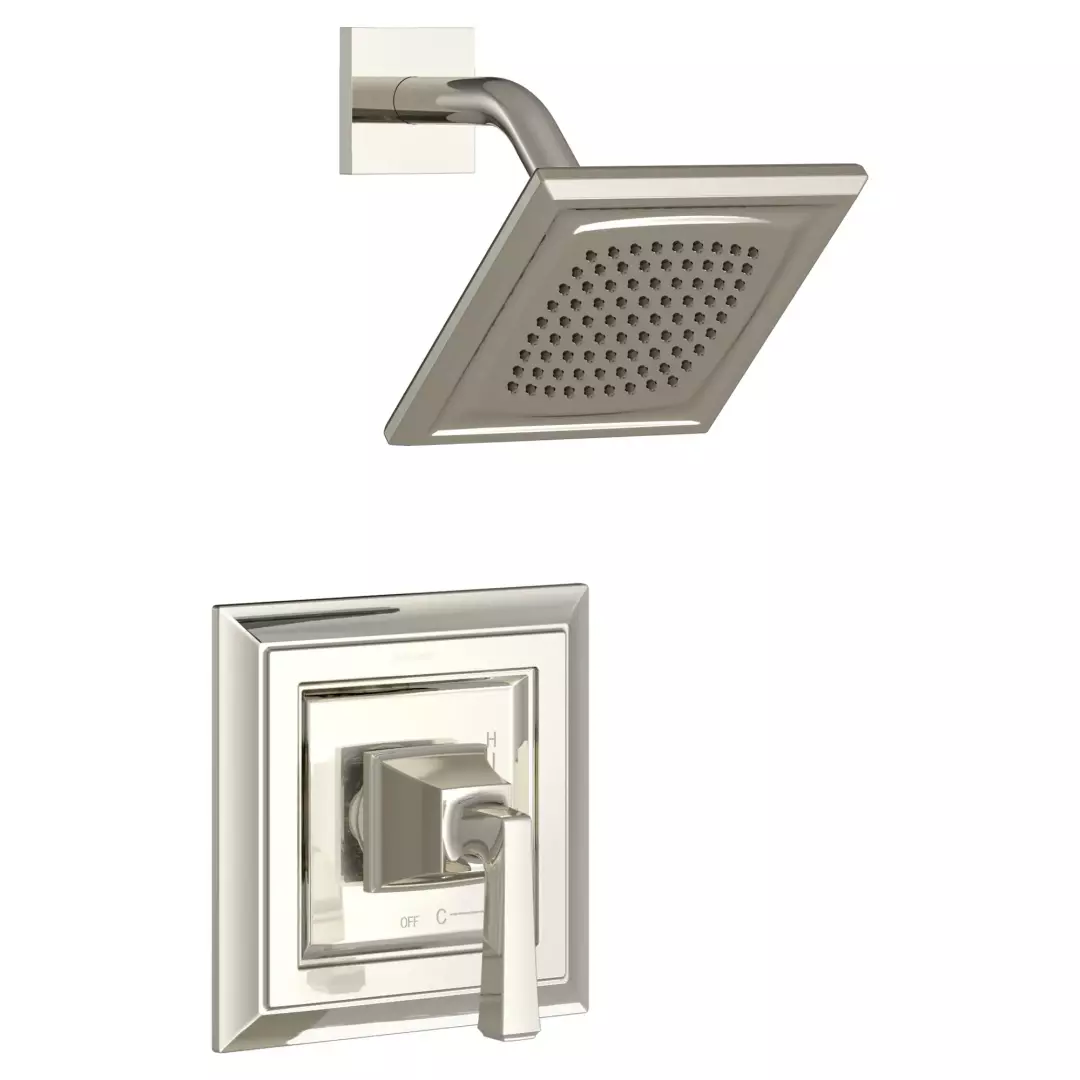 Town Square® S 1.75 gpm/6.8 L/min Shower Trim Kit With Water-Saving Showerhead, Double Ceramic Pressure Balance Cartridge With Lever Handle material