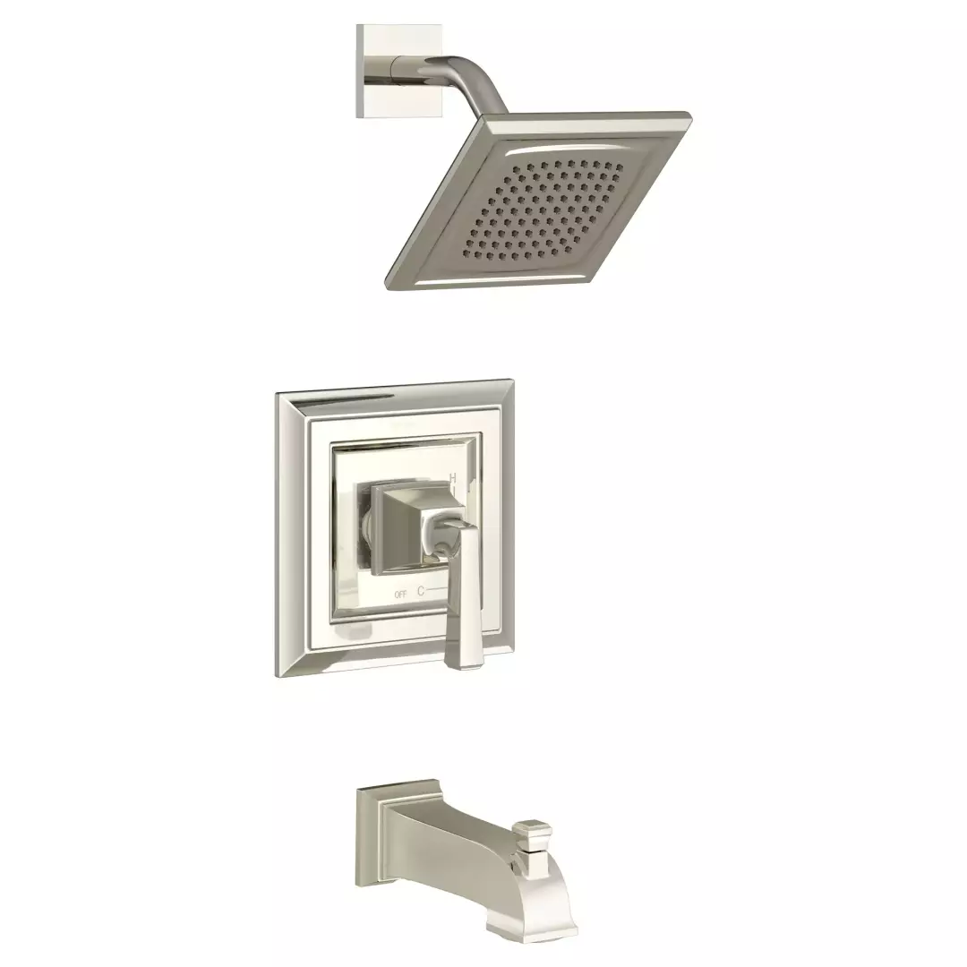 Town Square® S 1.75 gpm/6.8 L/min Tub and Shower Trim Kit With Water-Saving Showerhead, Double Ceramic Pressure Balance Cartridge With Lever Handle material