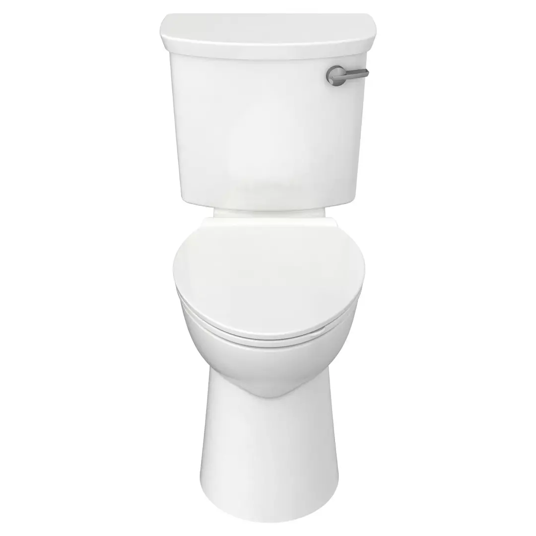 Yorkville® VorMax® Two-Piece 1.28 gpf/4.8 Lpf Right-Hand Trip Lever Chair Height Back Outlet Elongated EverClean® Toilet material