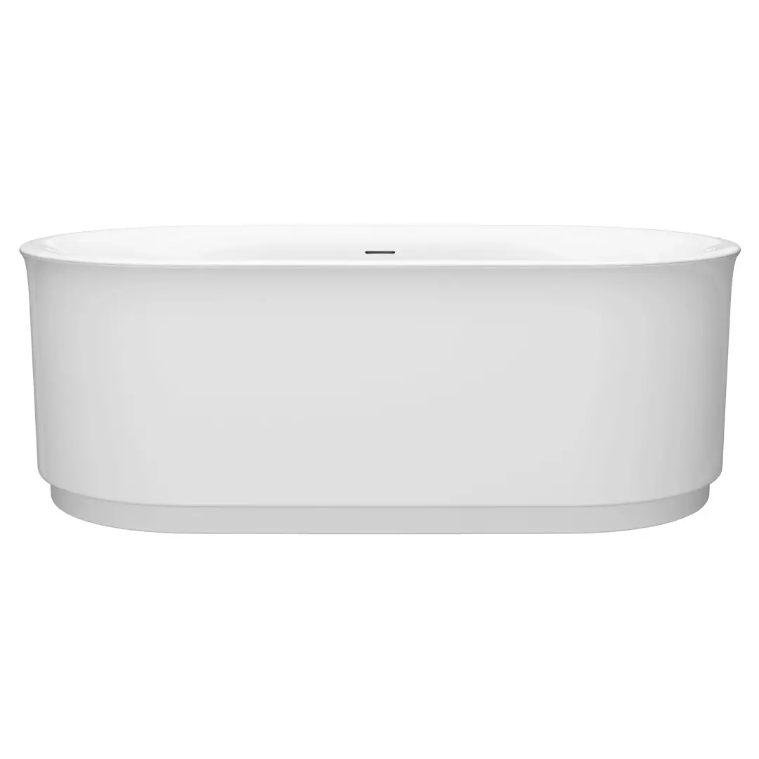 Studio® S 68 x 34-Inch Freestanding Bathtub Center Drain With Integrated Overflow material