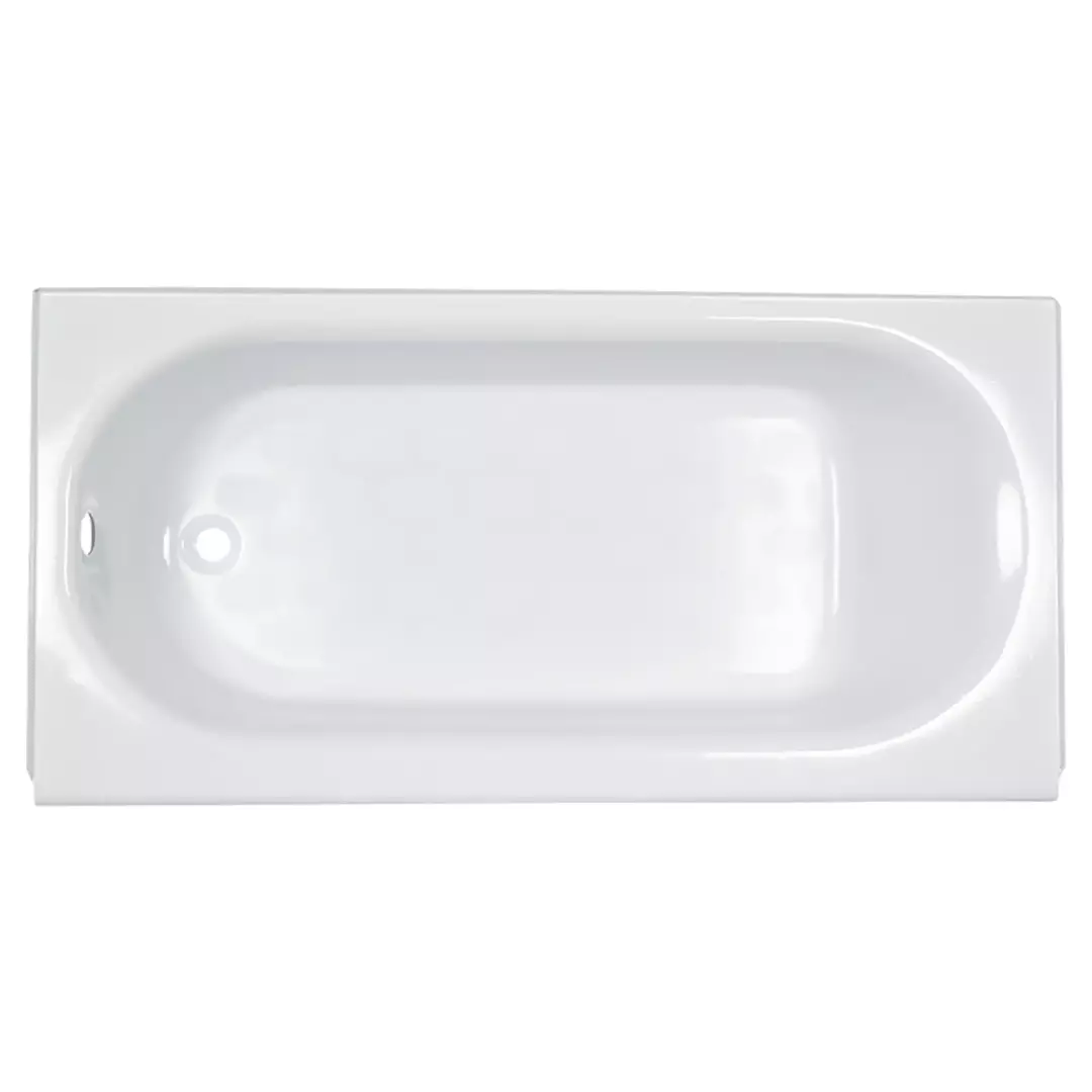 Princeton® Americast® 60 x 30-Inch Integral Apron Bathtub Above Floor Rough with Left-Hand Outlet material