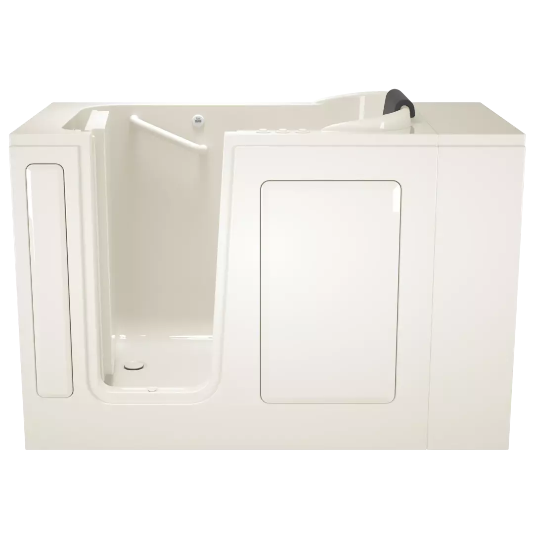 Gelcoat Premium Series 28 x 48-Inch Walk-in Tub With Combination Air Spa and Whirlpool Systems - Left-Hand Drain material