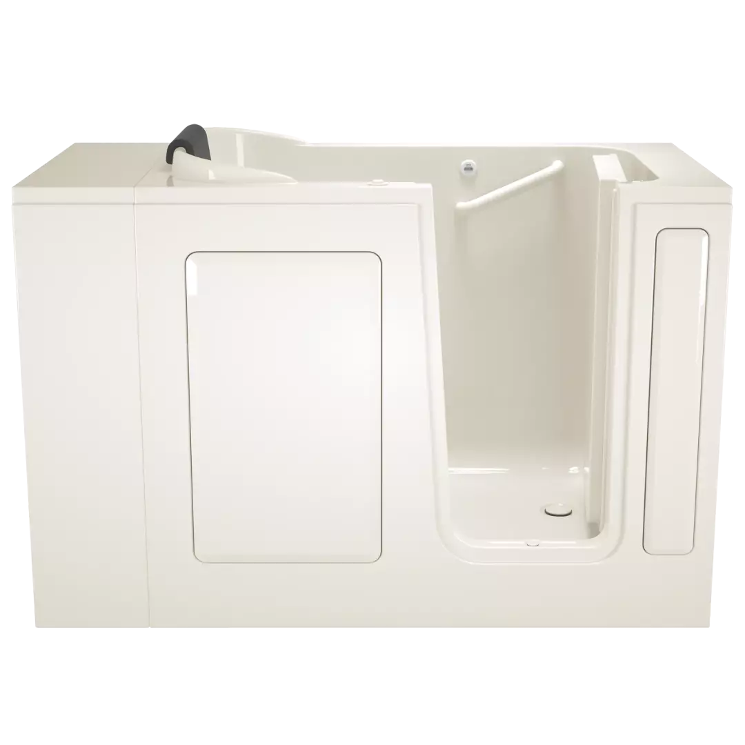 Gelcoat Premium Series 28 x 48-Inch Walk-in Tub With Whirlpool System - Right-Hand Drain material
