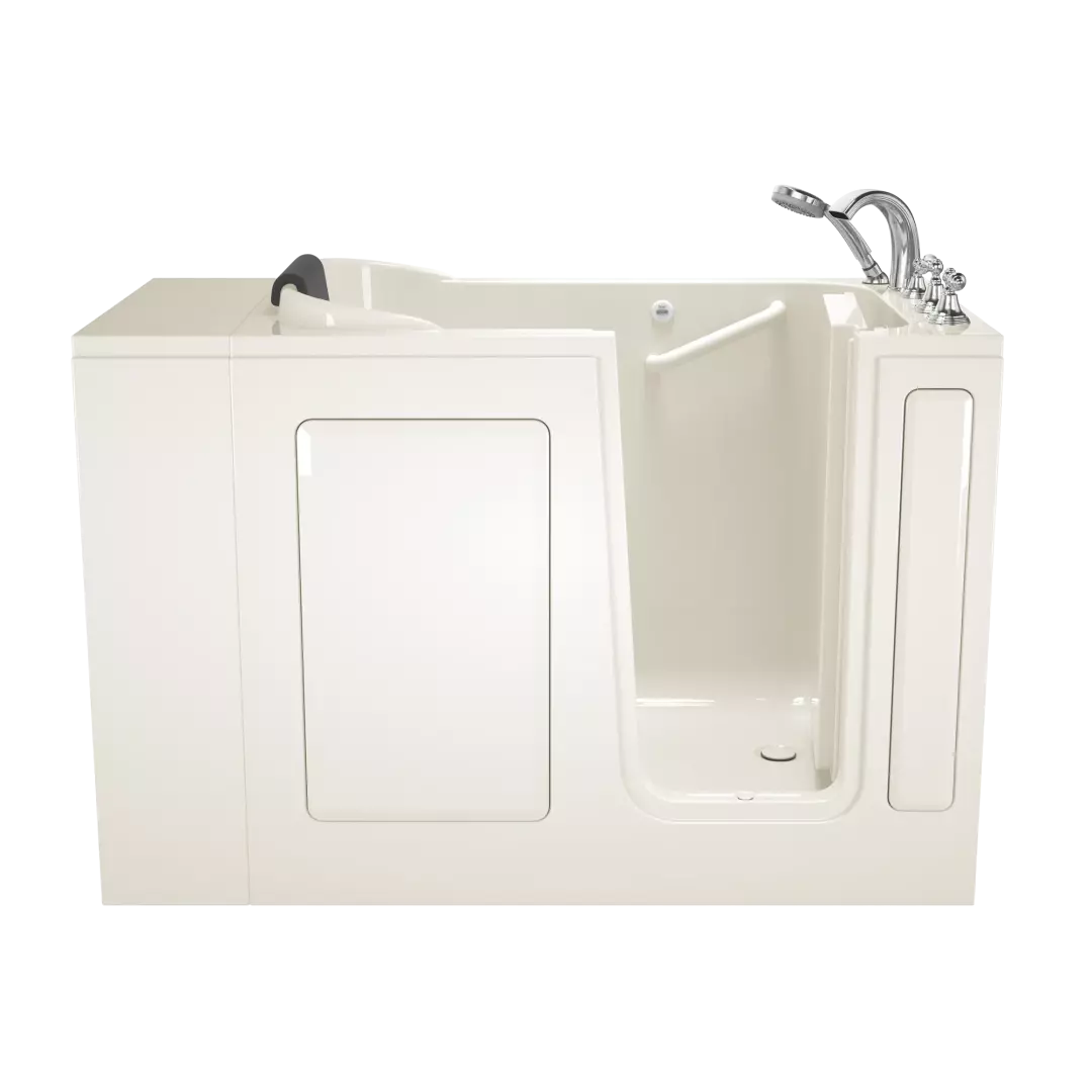 Gelcoat Premium Series 28 x 48-Inch Walk-in Tub With Soaker System - Right-Hand Drain With Faucet material