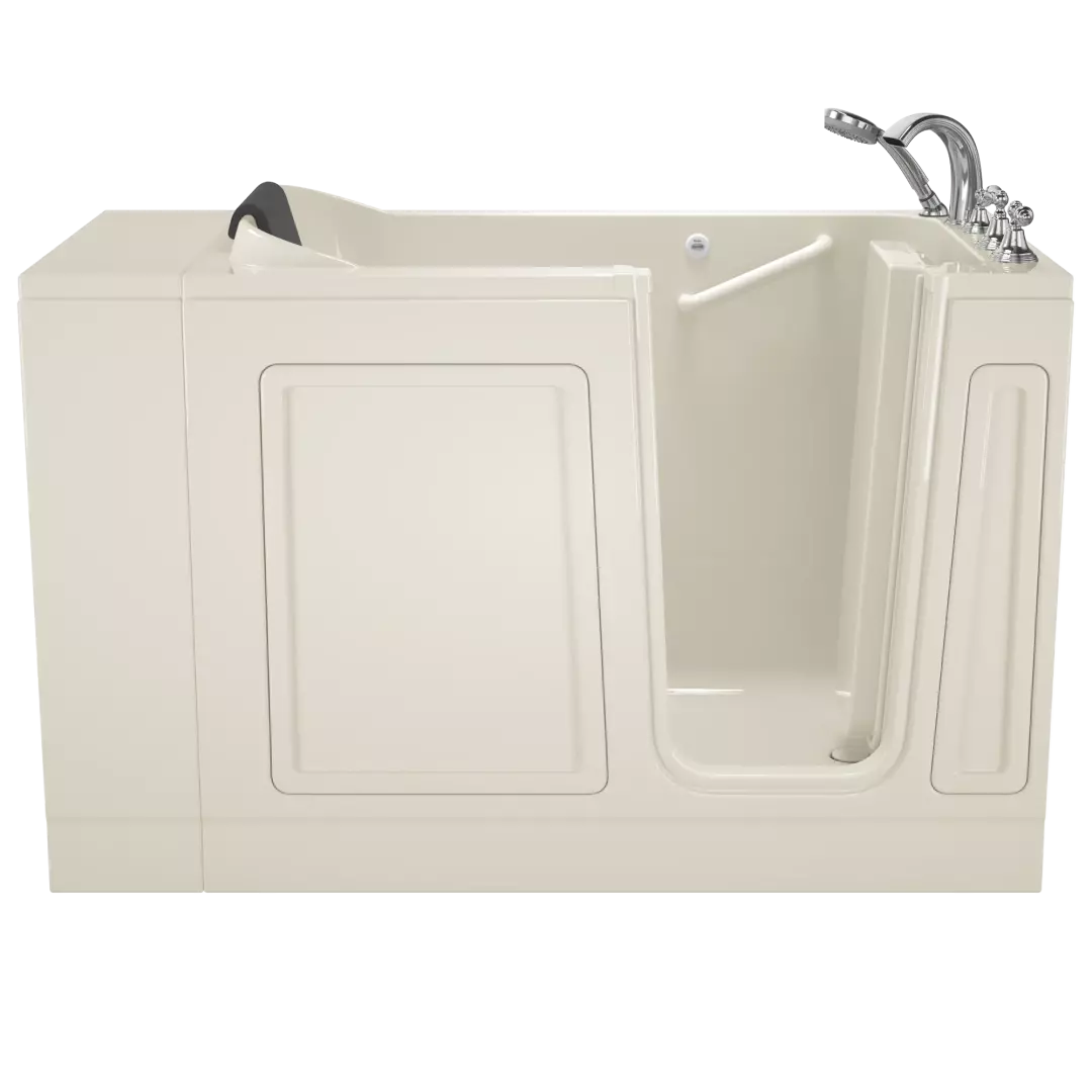 Acrylic Luxury Series 28 x 48-Inch Walk-in Tub With Soaker System - Right-Hand Drain With Faucet material