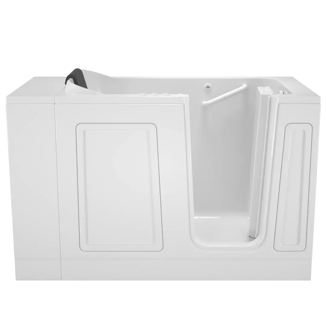 Acrylic Luxury Series 30 x 51 -Inch Walk-in Tub With Combination Air Spa and Whirlpool Systems - Right-Hand Drain material