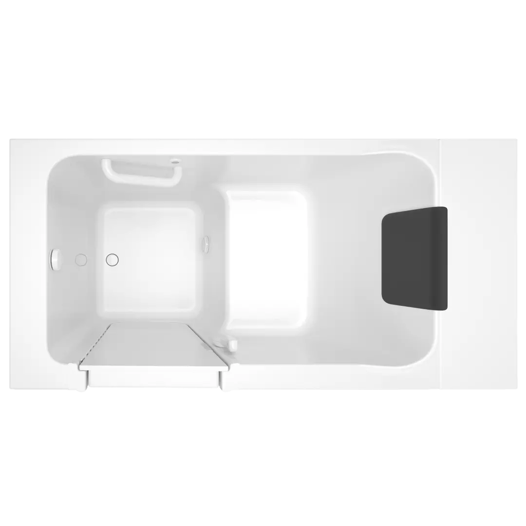 Acrylic Luxury Series 30 x 51 -Inch Walk-in Tub With Soaker System - Left-Hand Drain material