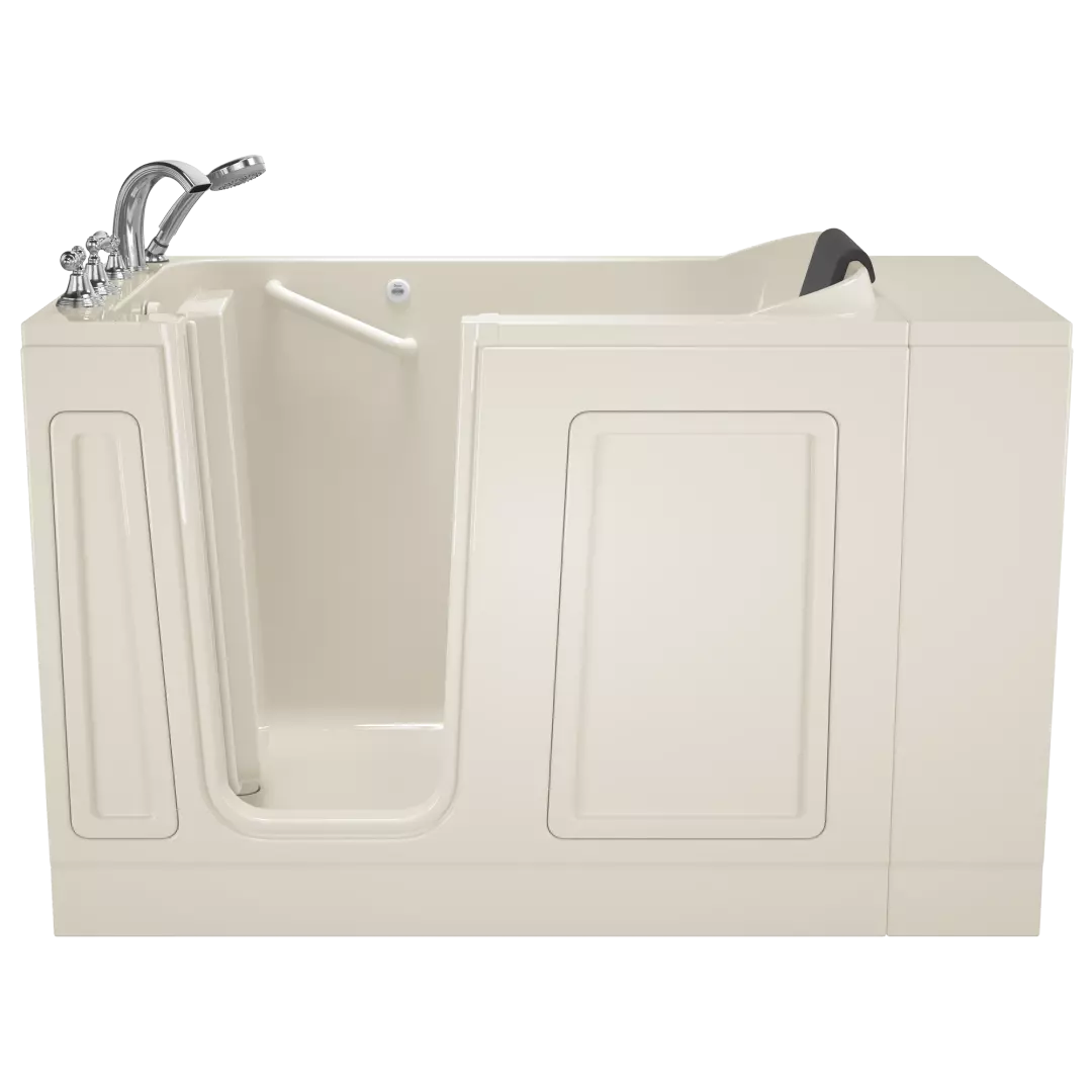 Acrylic Luxury Series 30 x 51 -Inch Walk-in Tub With Soaker System - Left-Hand Drain With Faucet material