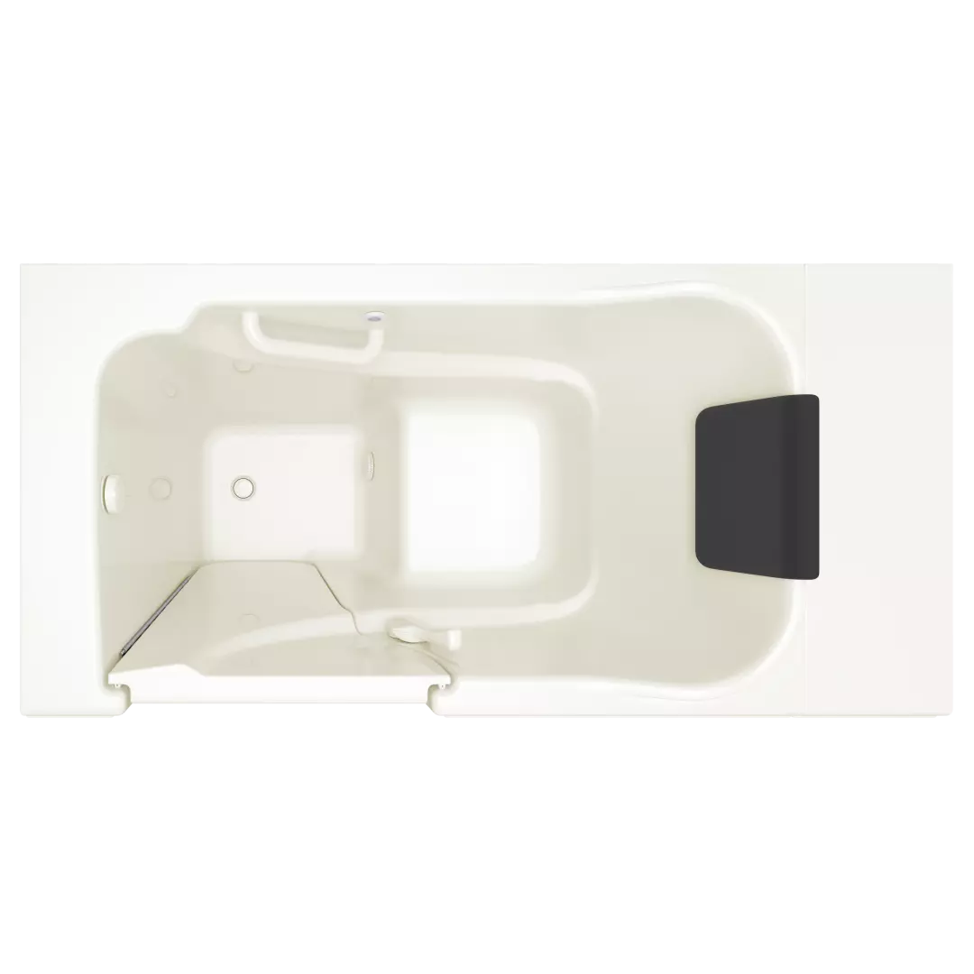 Gelcoat Premium Series 30 x 52 -Inch Walk-in Tub With Soaker System - Left-Hand Drain material