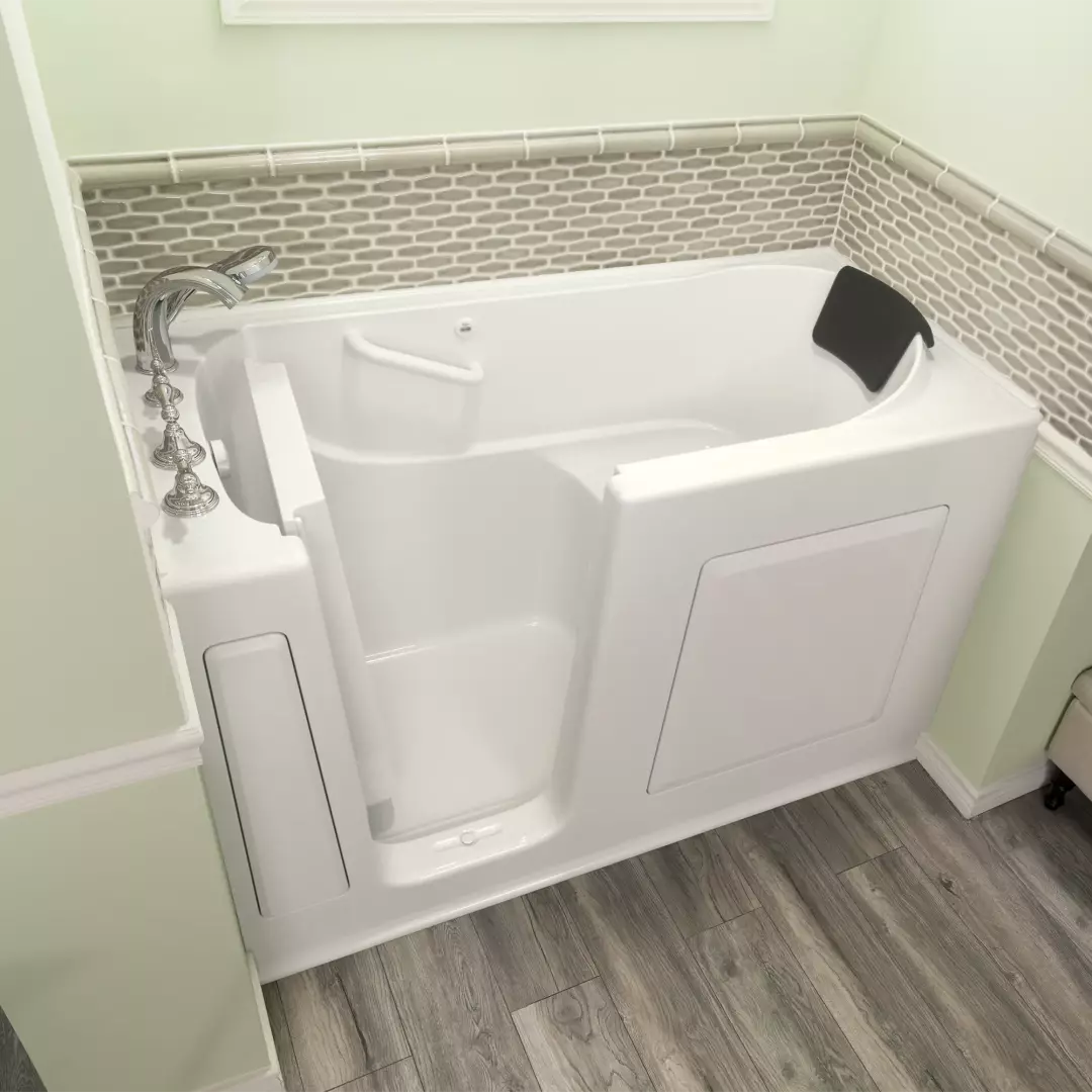 Gelcoat Premium Series 30 x 60 -Inch Walk-in Tub With Soaker System - Left-Hand Drain material