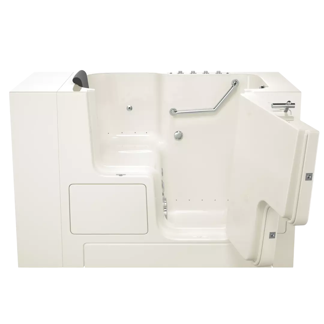 Gelcoat Premium Series 32 x 52 -Inch Walk-in Tub With Combination Air Spa and Whirlpool Systems - Right-Hand Drain material