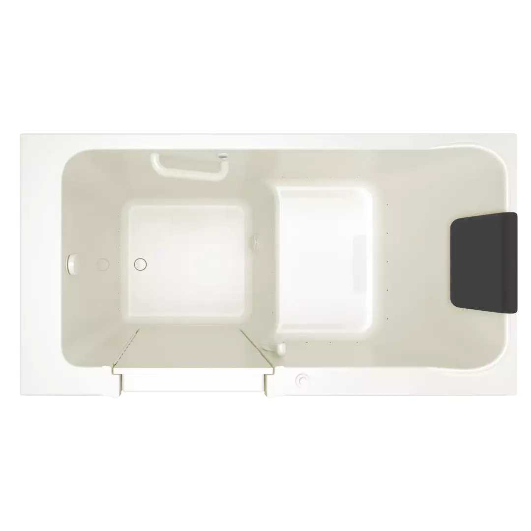 Acrylic Luxury Series 32 x 60 -Inch Walk-in Tub With Air Spa System - Left-Hand Drain material