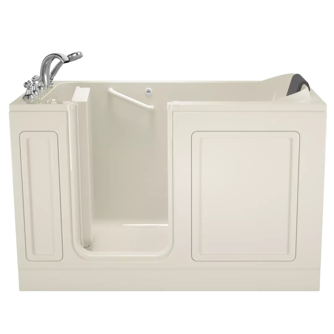 Acrylic Luxury Series 32 x 60 -Inch Walk-in Tub With Soaker System - Left-Hand Drain With Faucet material