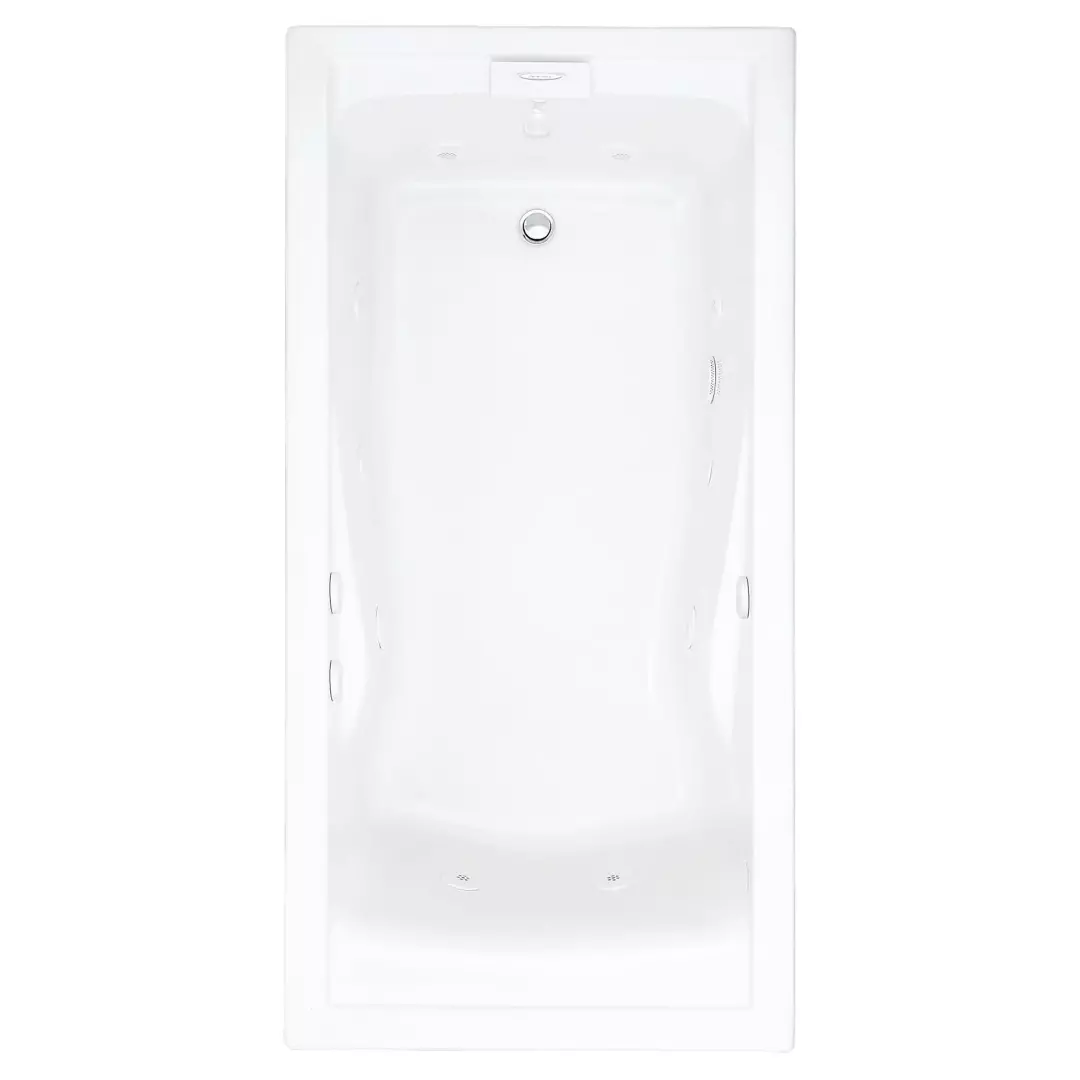 Evolution® 72 x 36-Inch Deep Soak® Drop-In Bathtub With EverClean® Hydromassage System material