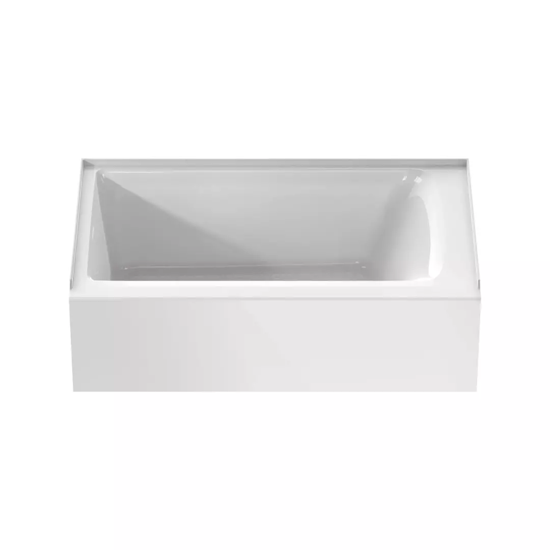 Aspirations 60 x 36-Inch Integral Apron Bathtub With Left-Hand Drain material