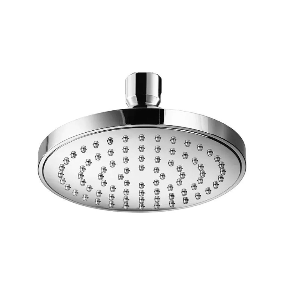 Brushed Nickel PVD Single Function ABS Showerhead material
