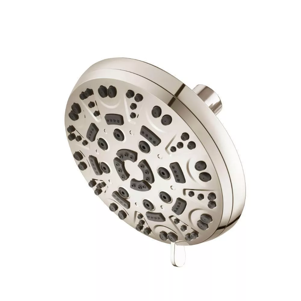 Polished Nickel PVD 6-Function ABS Shower Head material