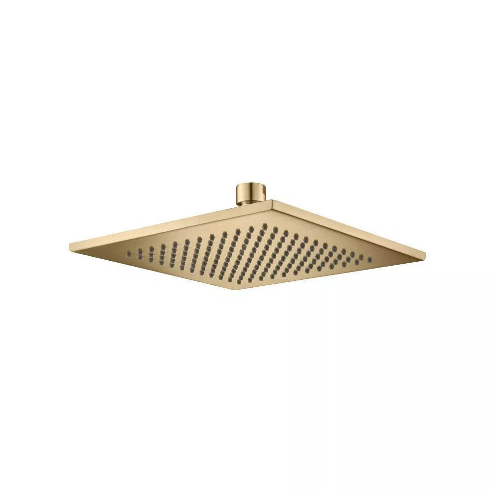 Brushed Bronze PVD 8" Solid Brass Showerhead / Rainhead - Square material