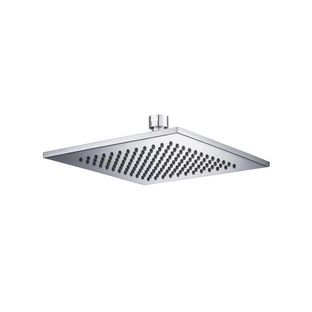 Chrome 8" Solid Brass Showerhead / Rainhead - Square material