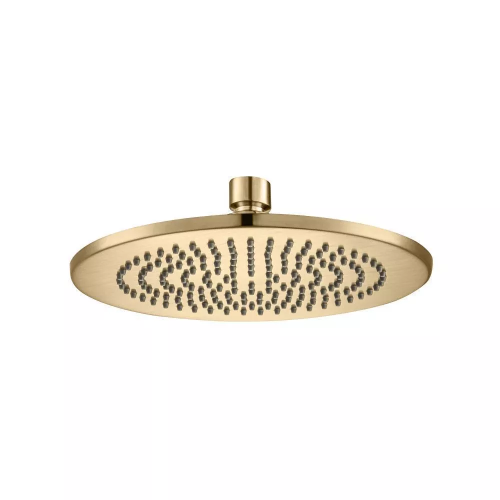 Brushed Bronze PVD 8" Solid Brass Showerhead / Rainhead - Round material