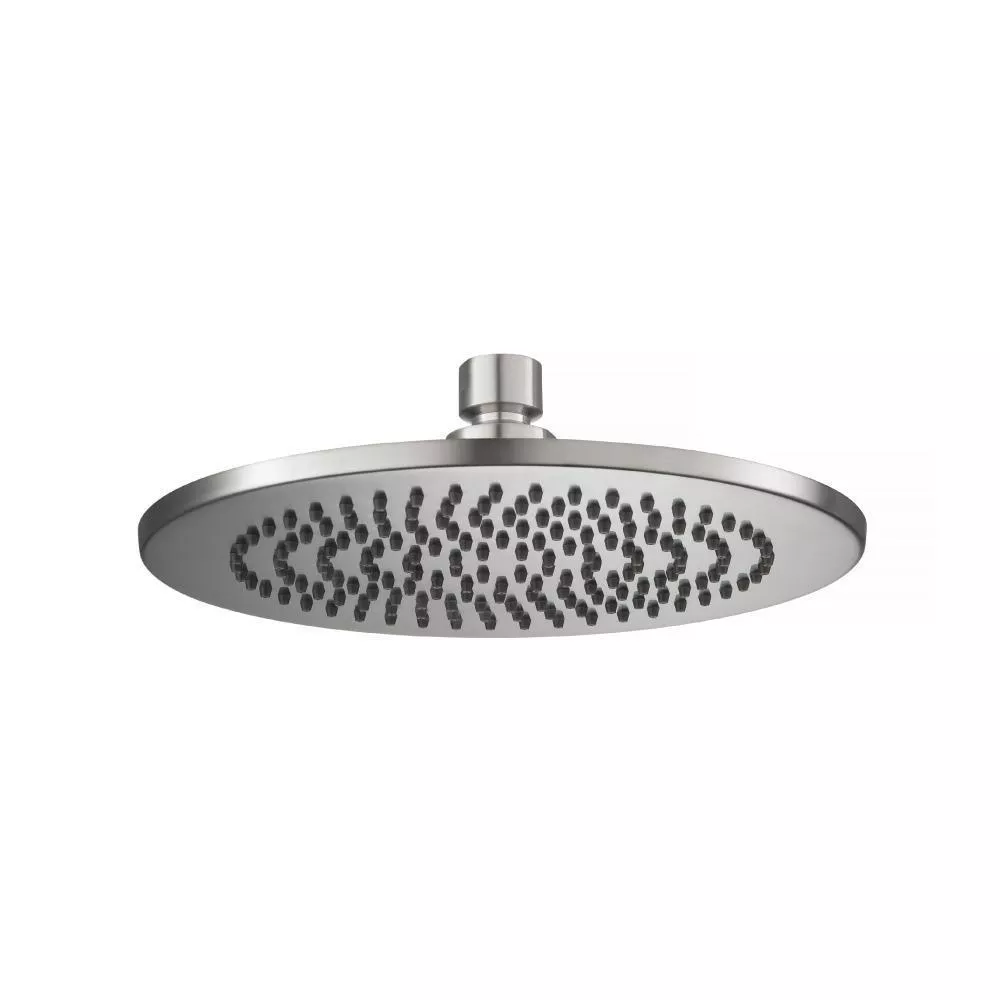 Brushed Nickel PVD 8" Solid Brass Showerhead / Rainhead - Round material