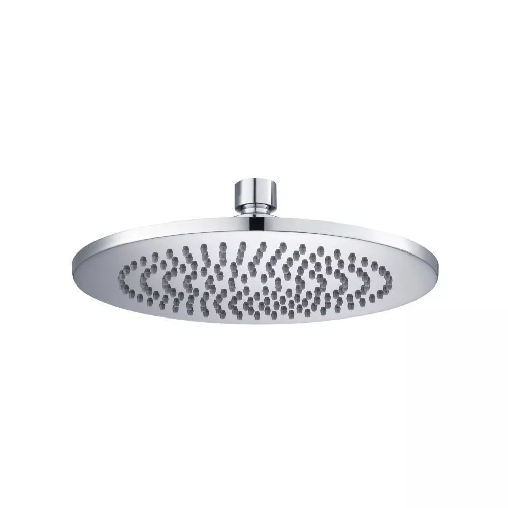 Chrome 8" Solid Brass Showerhead / Rainhead - Round material