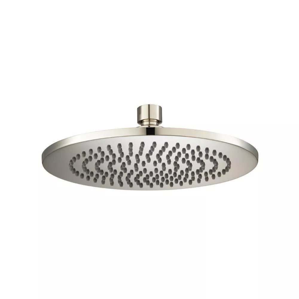 Polished Nickel PVD 8" Solid Brass Showerhead / Rainhead - Round material