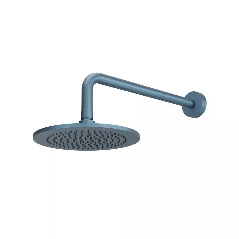 Blue Platinum 8" Solid Brass Showerhead / Rainhead With 12" Wall Mount Shower Arm material
