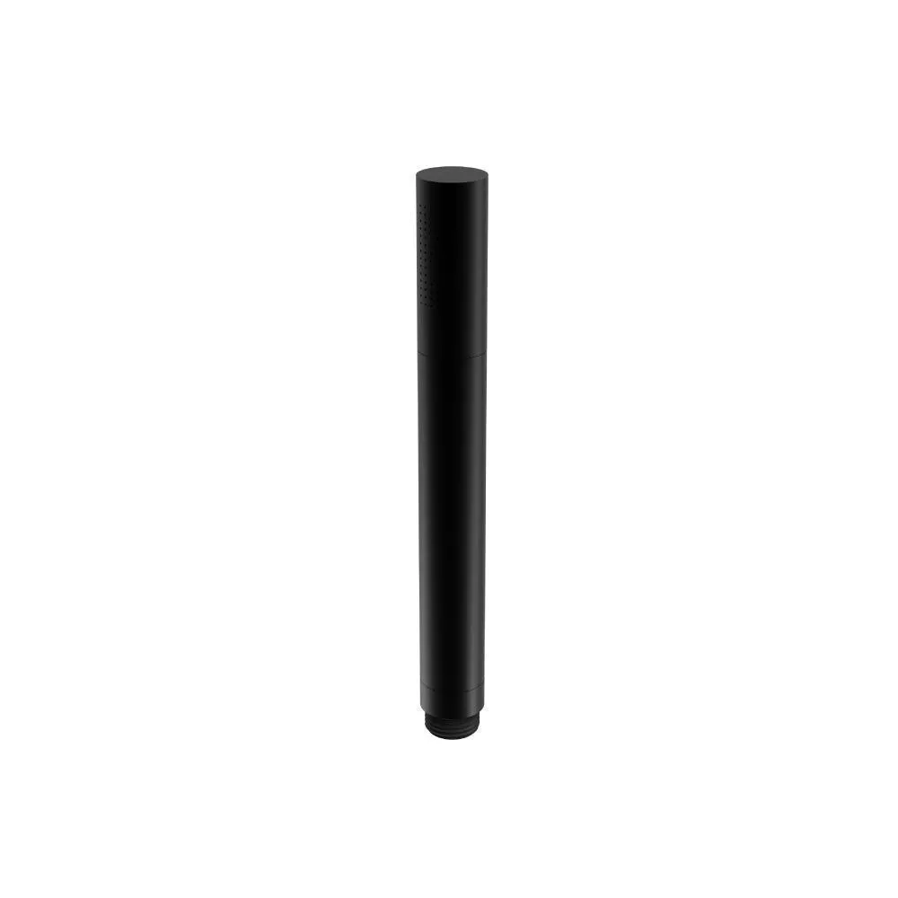 Gloss Black Single Function Hand Held Shower Head material