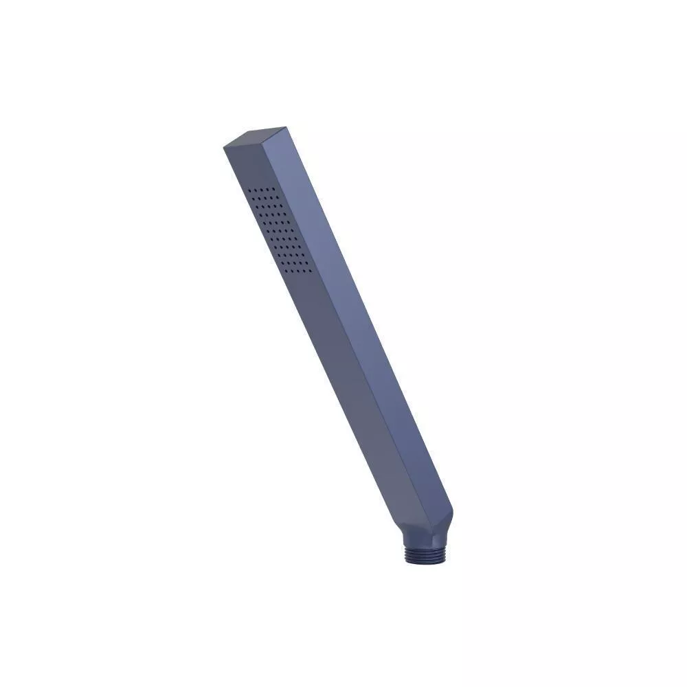 Navy Blue Single Function Hand Held Shower Head material