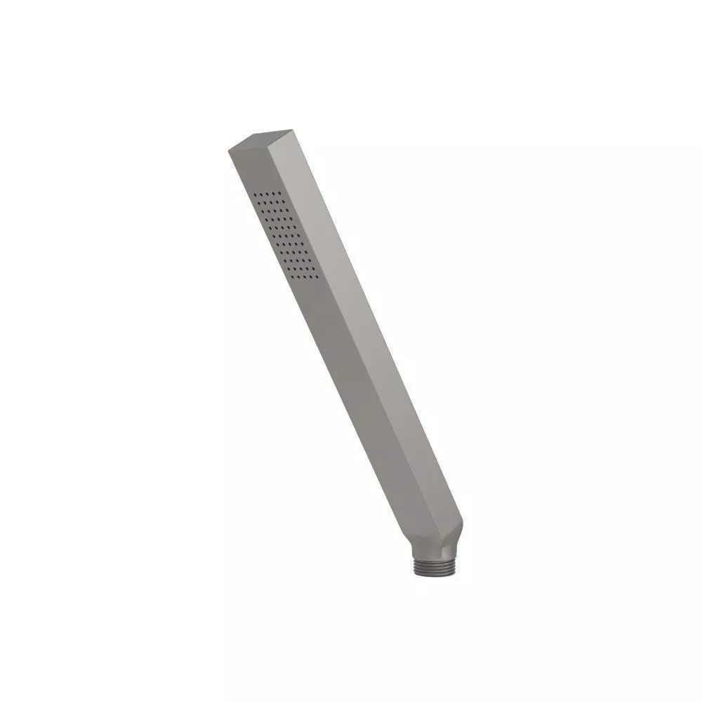 Steel Grey Single Function Hand Held Shower Head material