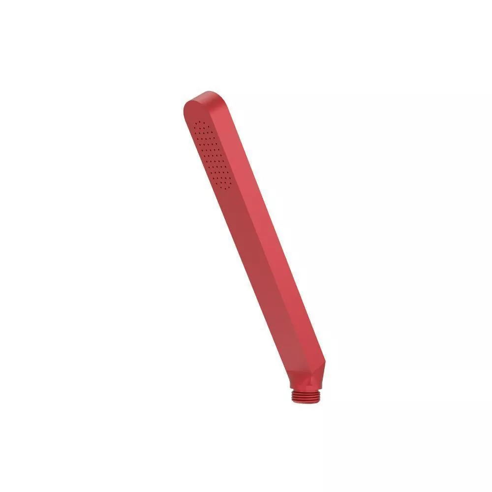 Deep Red Single Function Hand Held Shower Head material