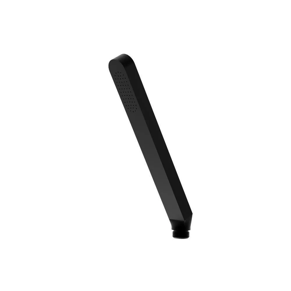 Gloss Black Single Function Hand Held Shower Head material