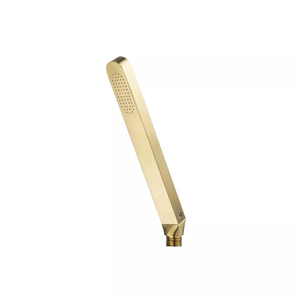 Satin Brass PVD Single Function Hand Held Shower Head material