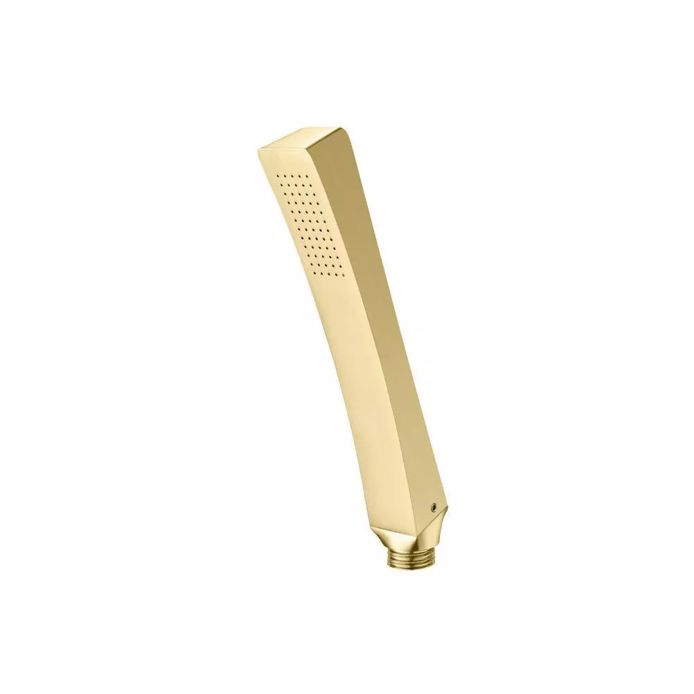Satin Brass PVD Single Function Hand Held Shower Head material
