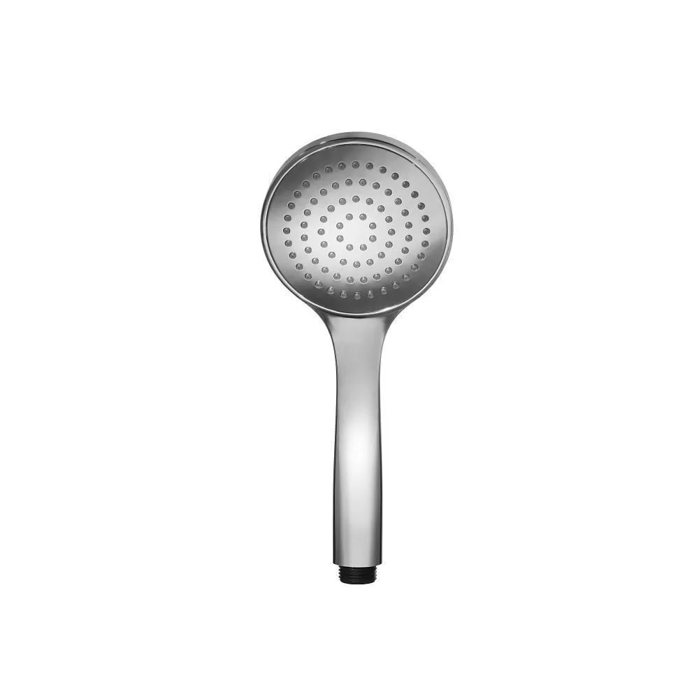 Matte Black Single Function ABS Hand Held Shower Head - 100mm material