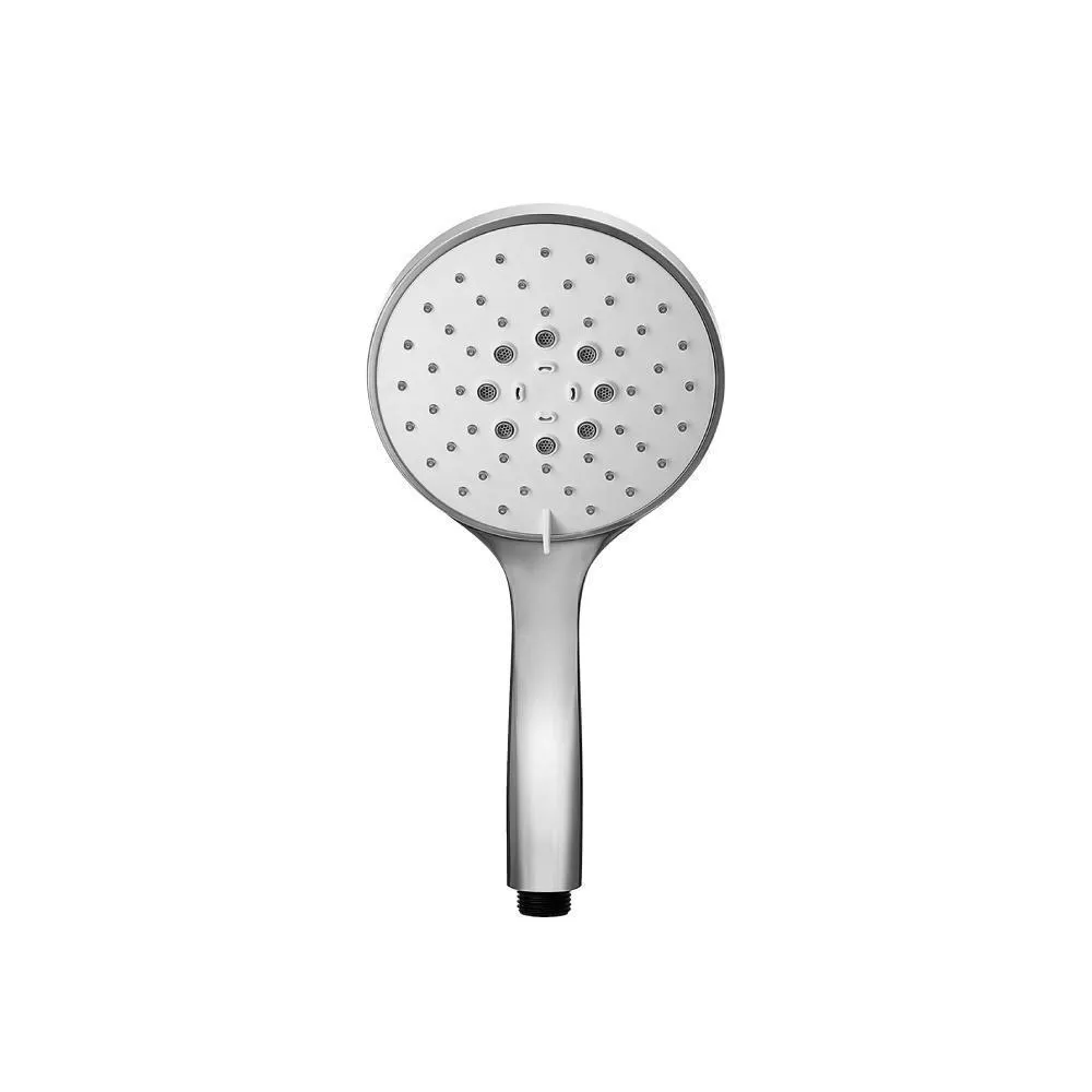 Polished Nickel PVD 3-Function ABS Hand Held Shower Head - 130mm material