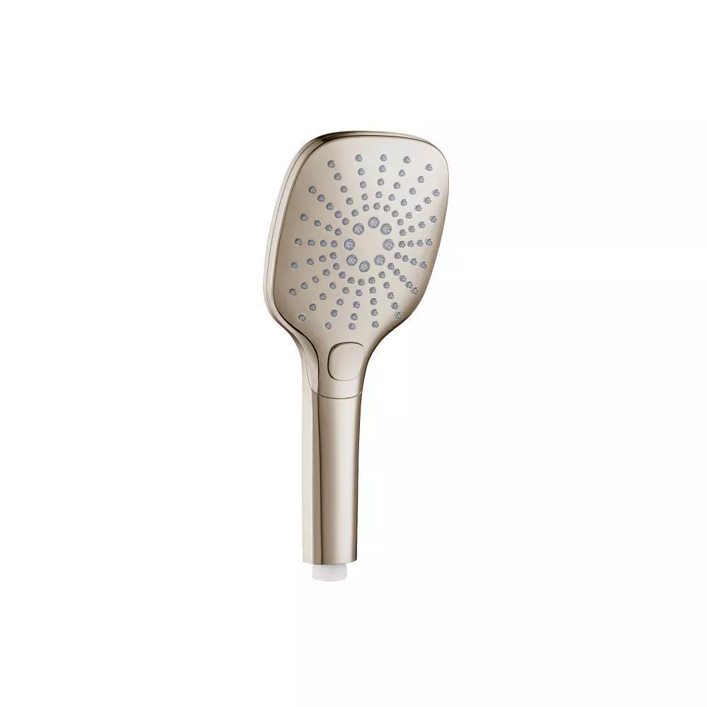 Polished Nickel PVD 3-Function ABS Hand Held Shower Head - 125mm material