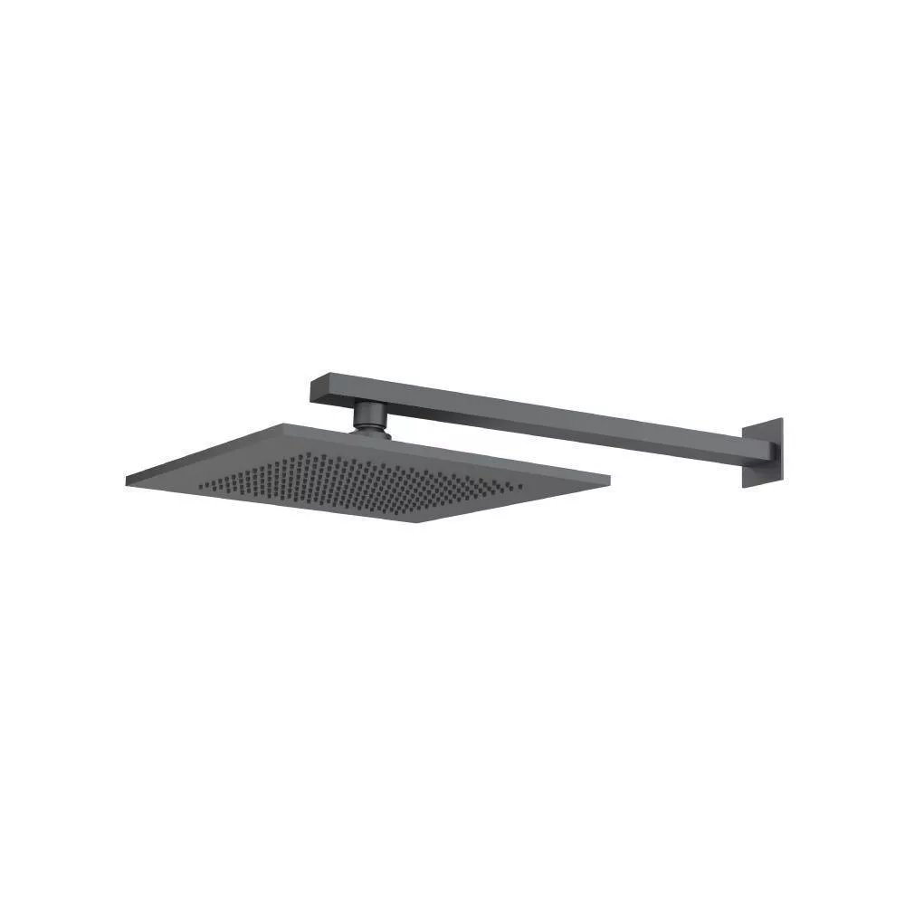 Rock Grey 10" Rain Head with 16" Arm material