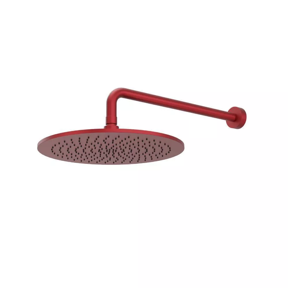 Crimson 12" Rain Head with 16" Arm material